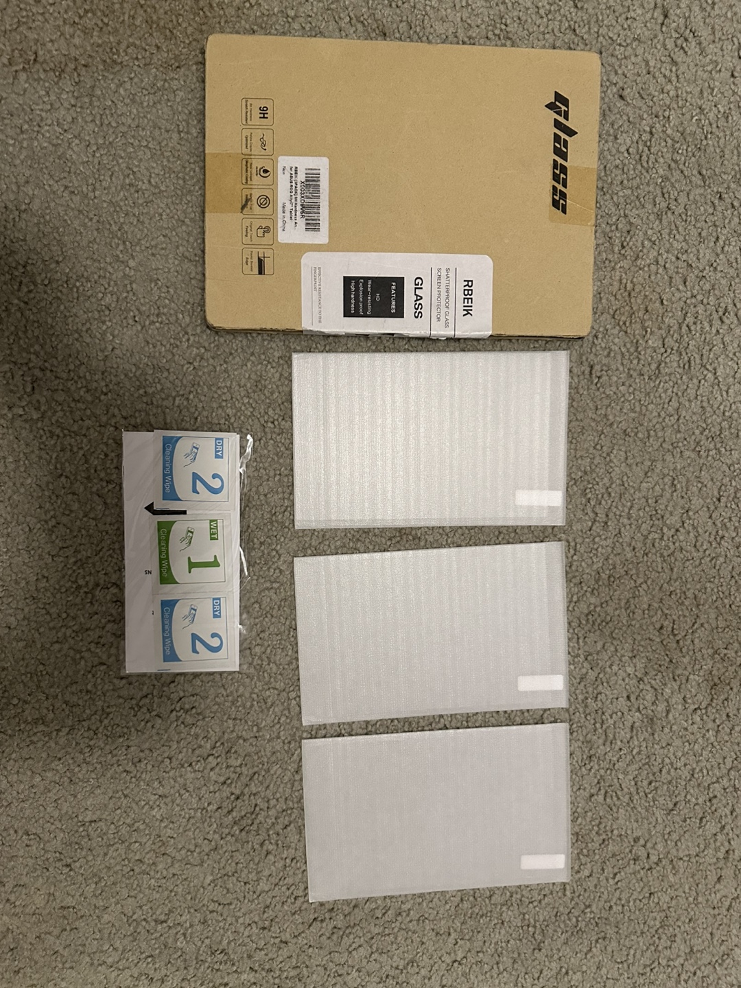 New RBEIK Glass Screen Protector for ASUS ROG Ally