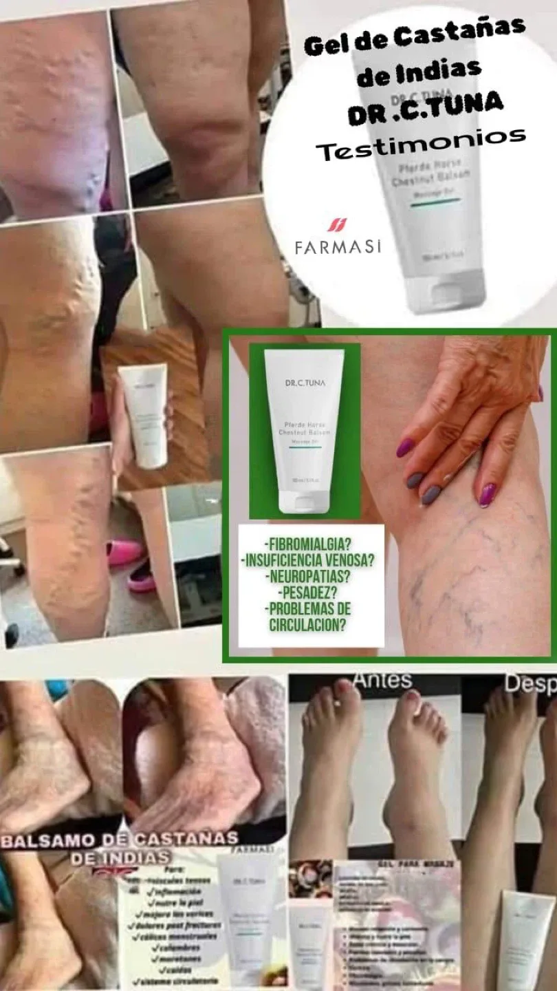 Dr. C. Tuna Plerde Horse Chestnut Balsam