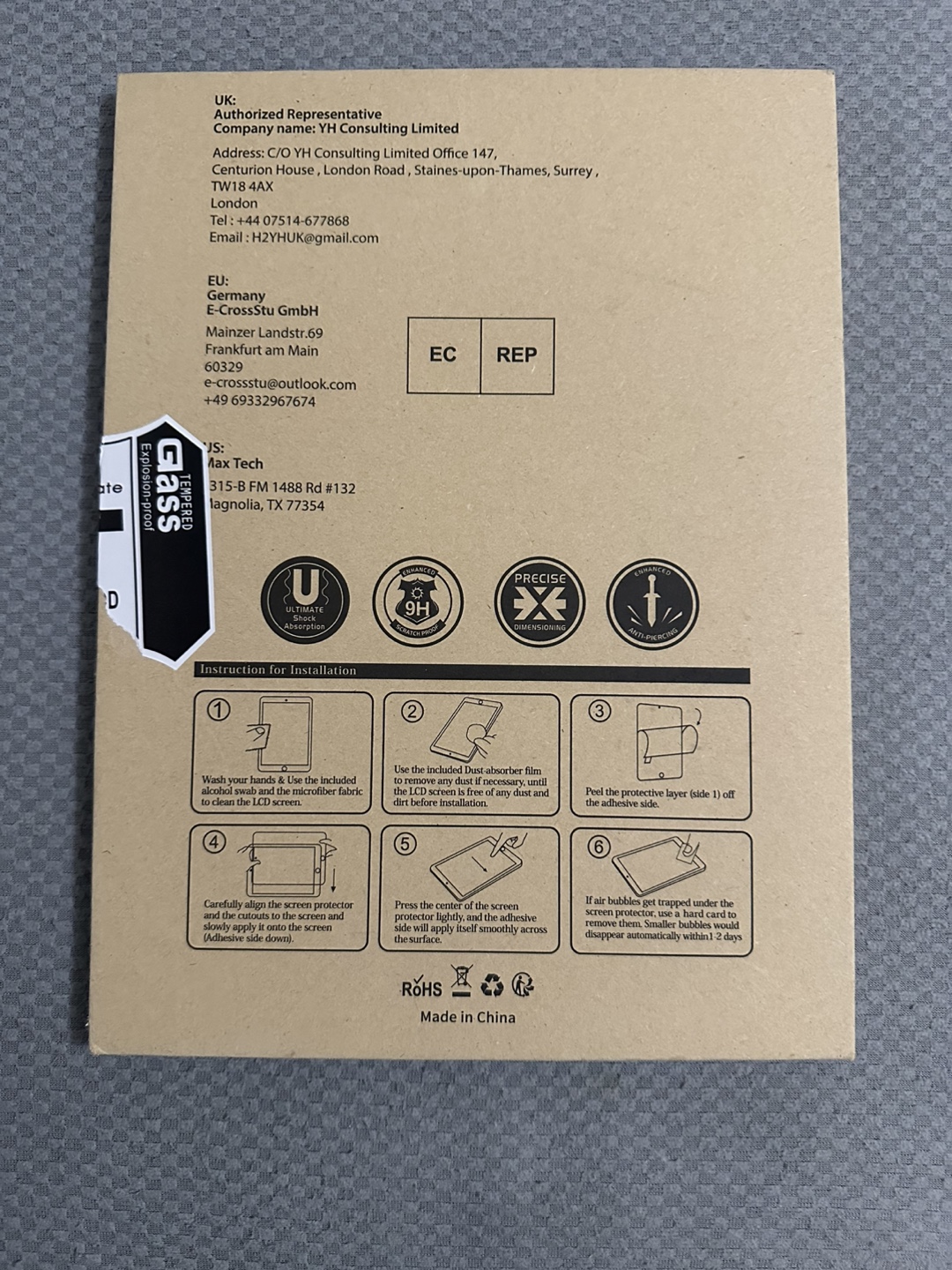 New Glass Pro+ Premium Tempered Screen Protector - photo 3