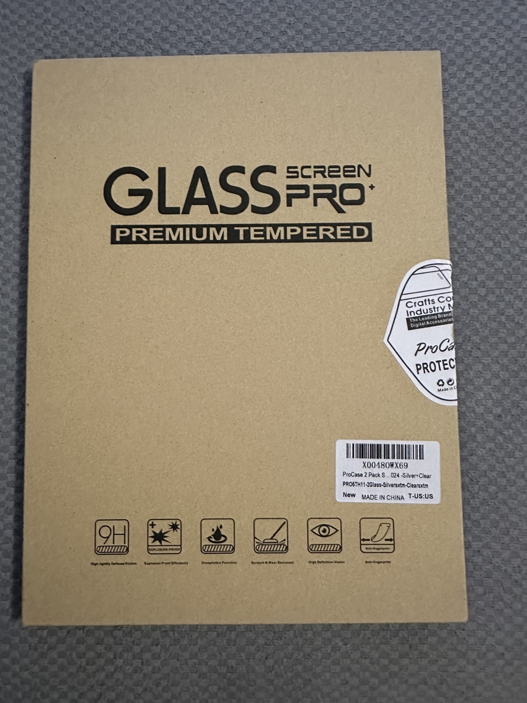 New Glass Pro+ Premium Tempered Screen Protector - photo 2