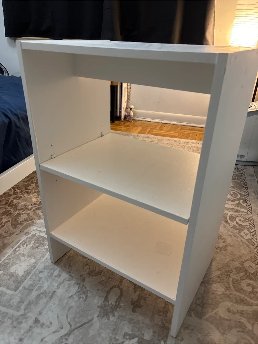 White Wooden Shelf #cleanout image indicator(2)