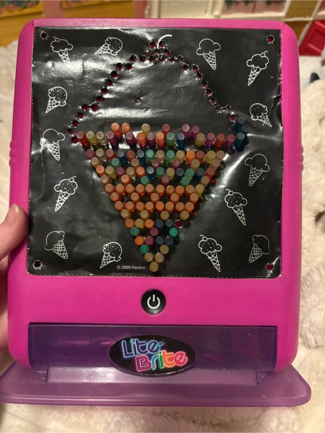 Lite Brite - Retro Toy needs batteries/sheets $10