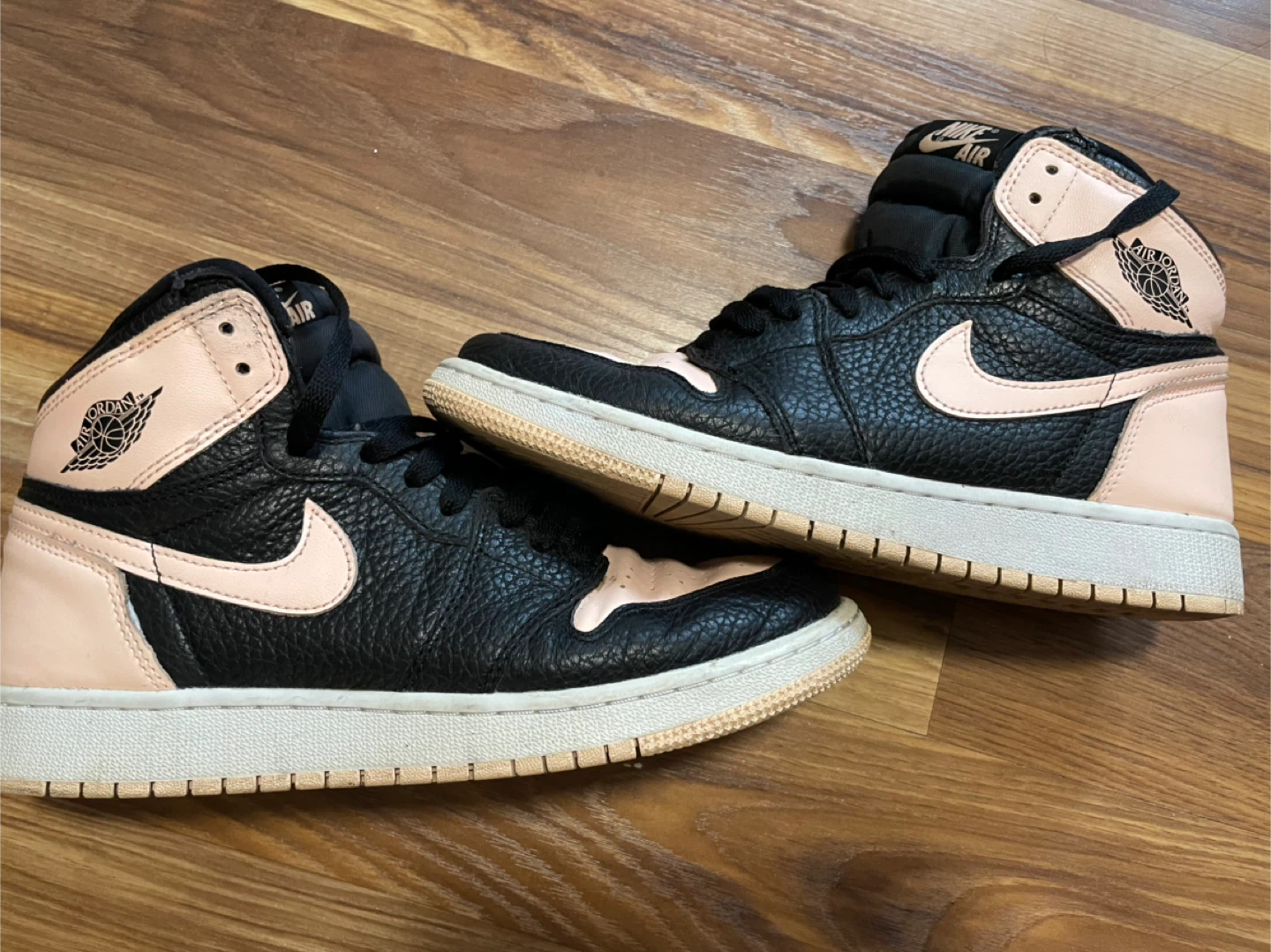 Nike Air Jordan 1 High Black/Pink - photo 5