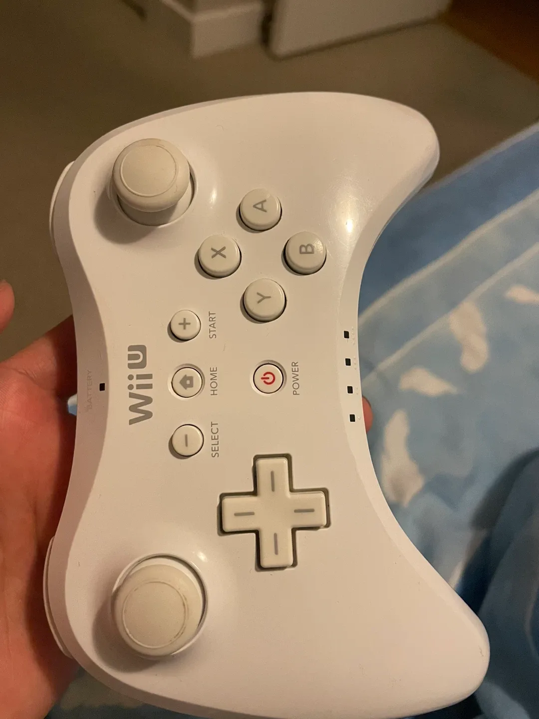 Nintendo Wii U White Controller
