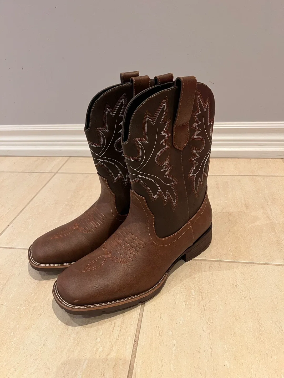 Brown Cowboy Boots image indicator(2)