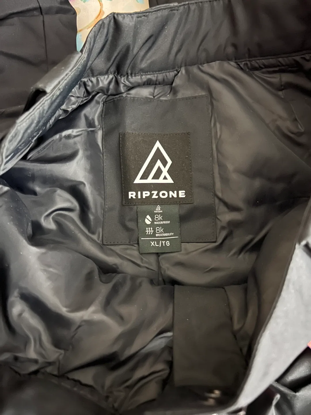 Ripzone Black Snow Pants - XL/TG image indicator(3)