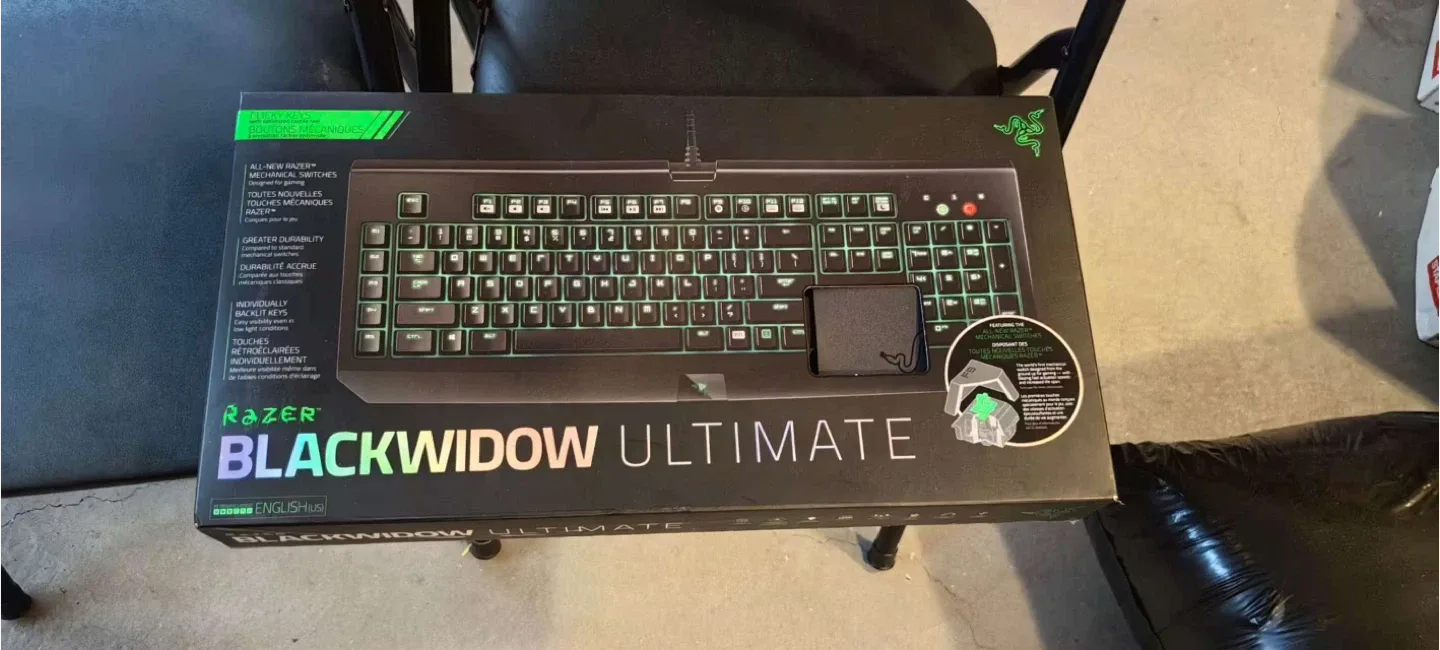 Razer BlackWidow Ultimate Mechanical Keyboard