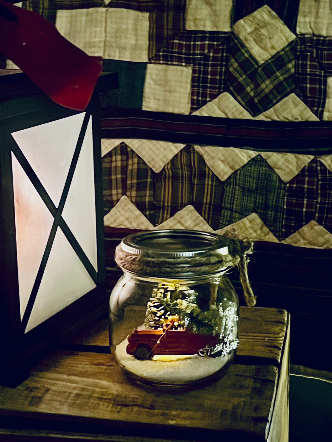 Christmas Truck Snow Globe Mason Jar - photo 3