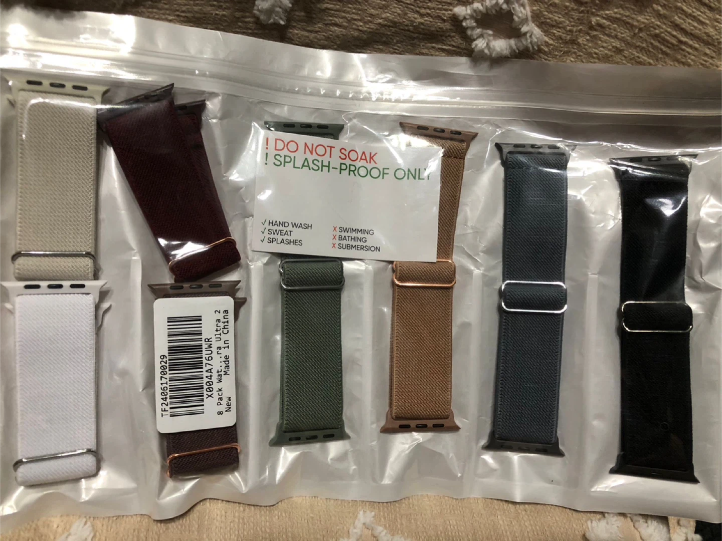 New 8 Pack Apple Watch Ultra 2 Bands - photo 2