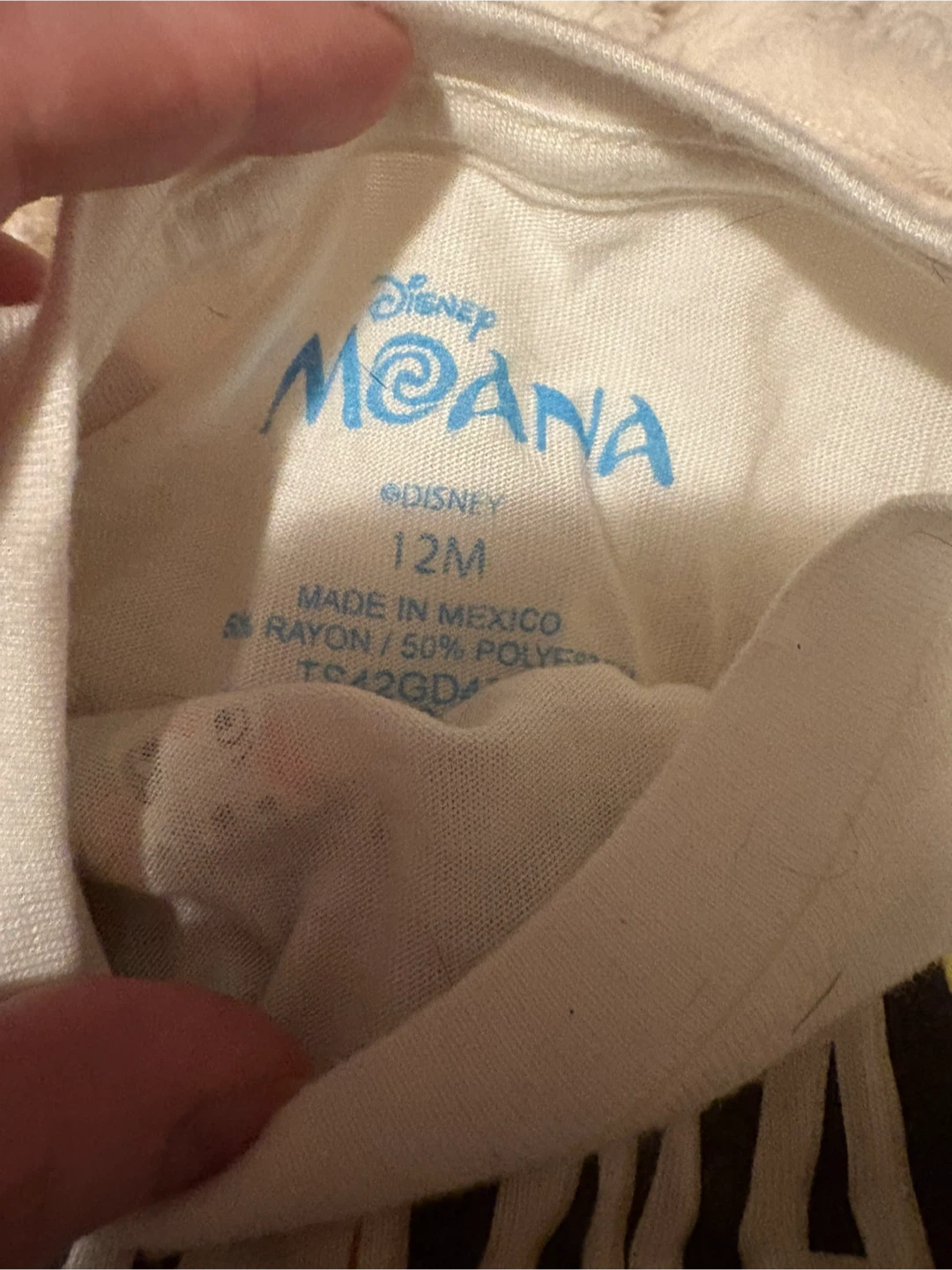 Disney Moana 12M T-shirt $5 New - photo 2