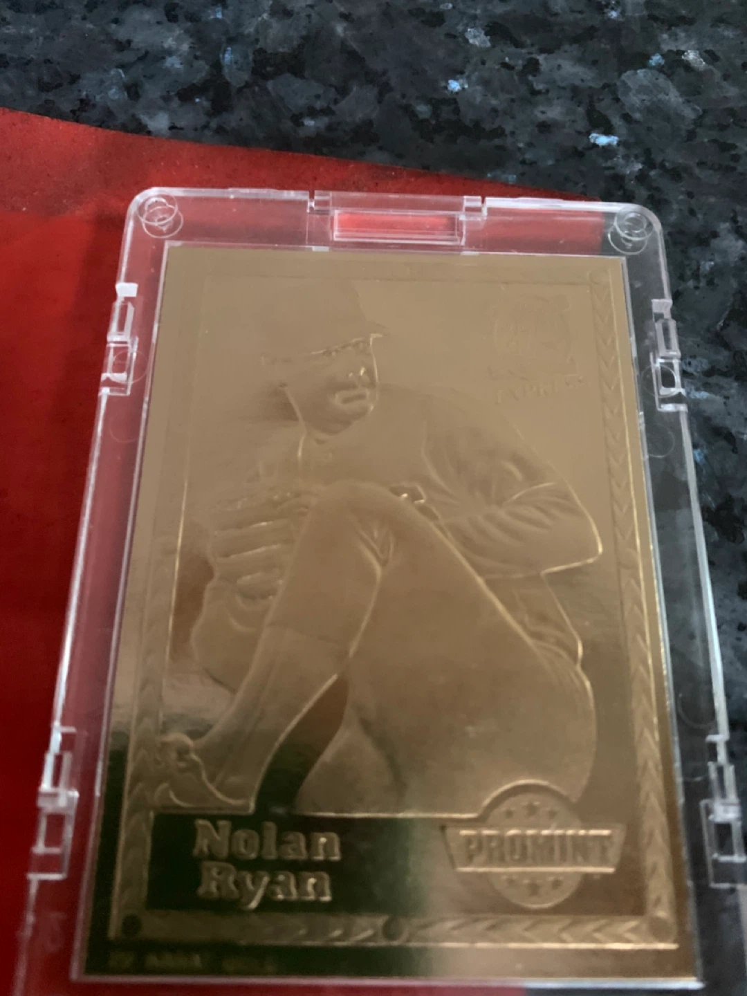 Nolan Ryan Promint Baseball Card - photo 2