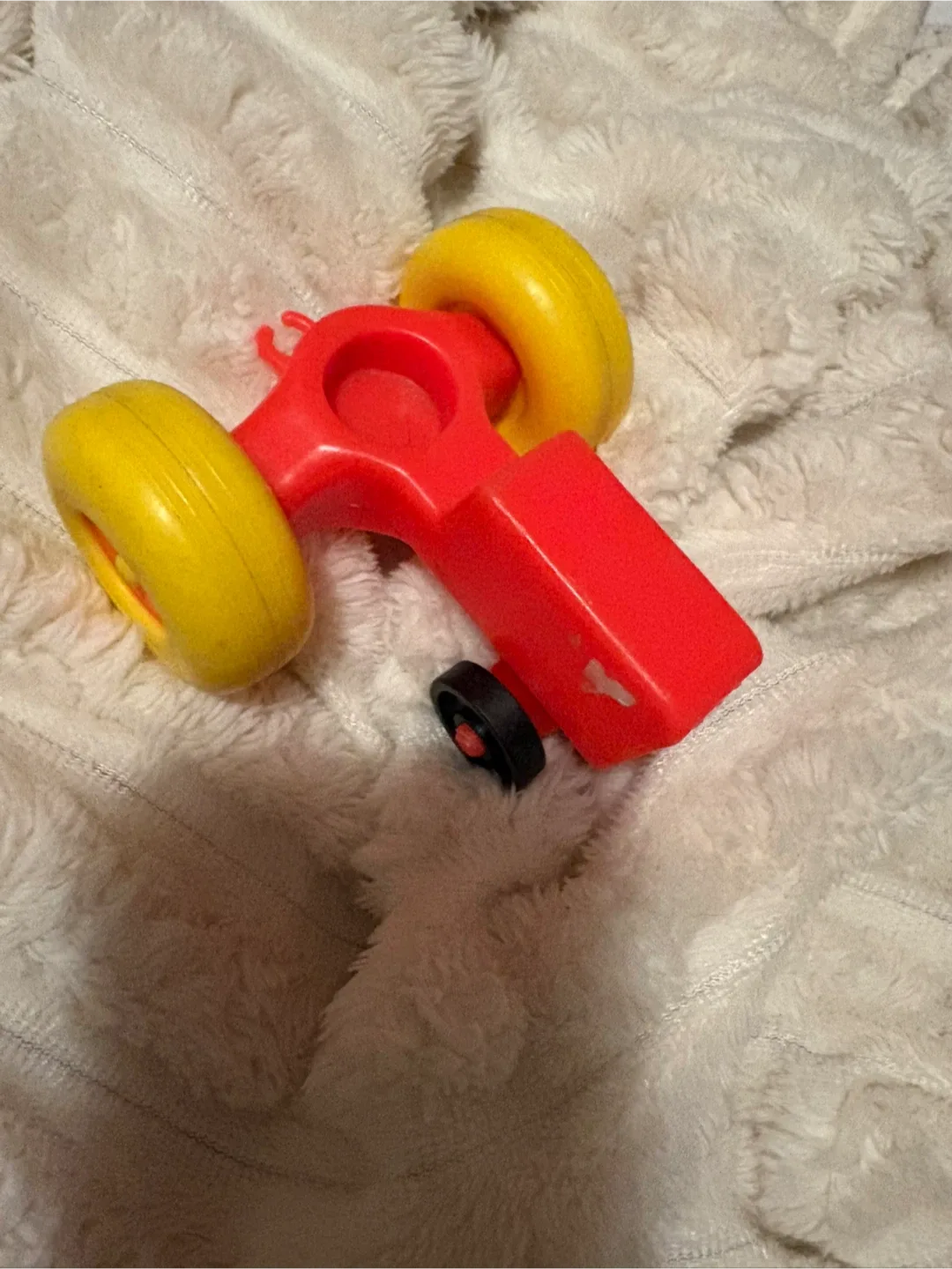 Fisher-Price Toys Vintage Red and Yellow tractor $8