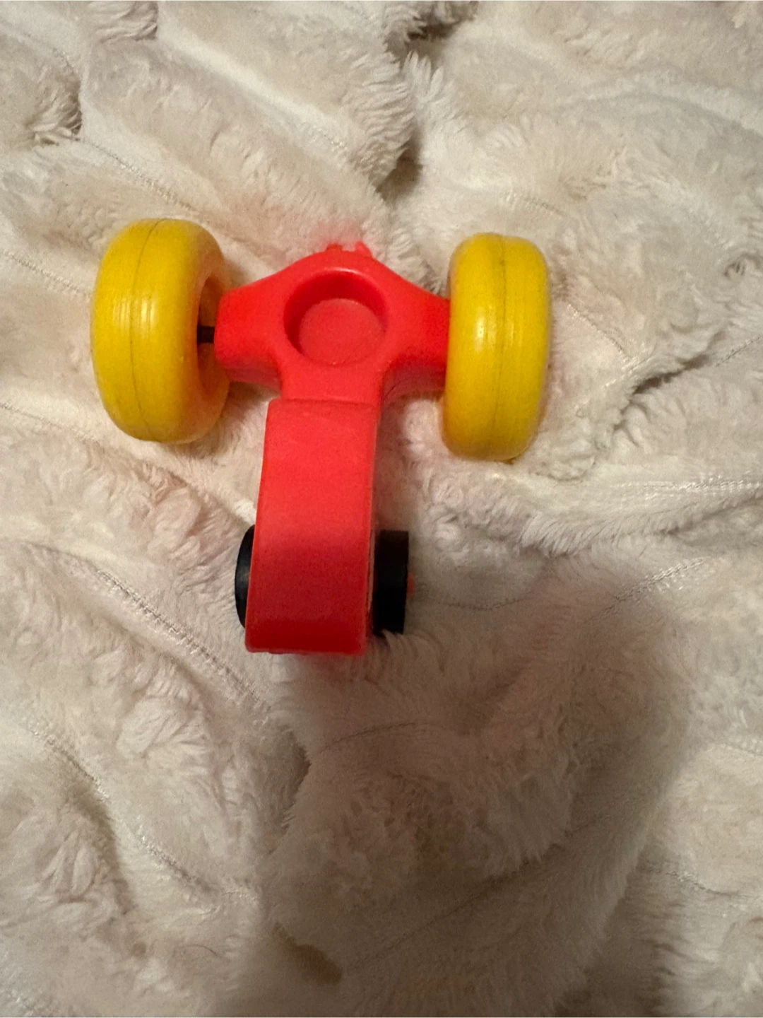 Fisher-Price Toys Vintage Red and Yellow tractor $10 - photo 2