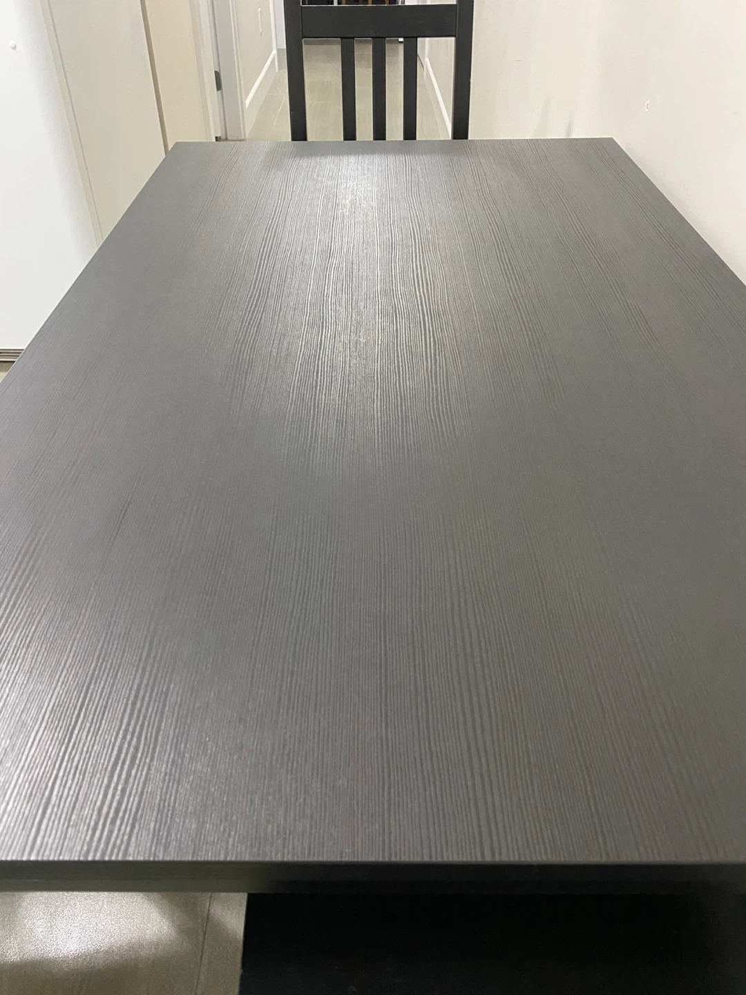 IKEA Dining Table with 4 Chairs - Black - photo 4