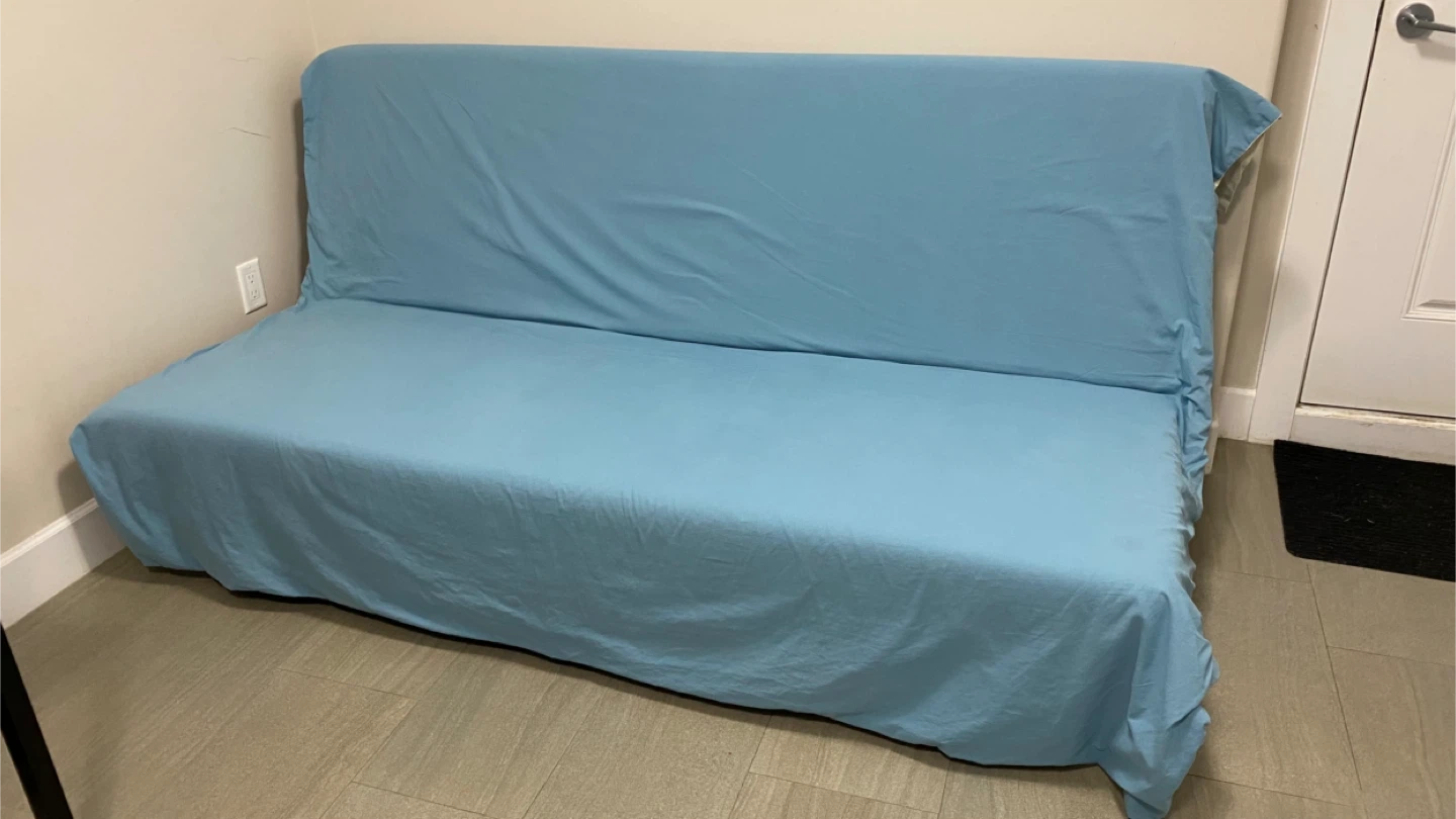 IKEA Futon Bed Frame & Mattress - photo 2