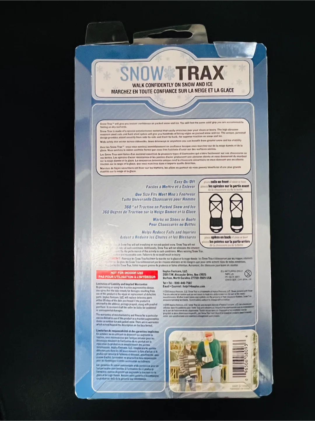 Snow Trax Ice Grips - One Size Fits Most image indicator(2)