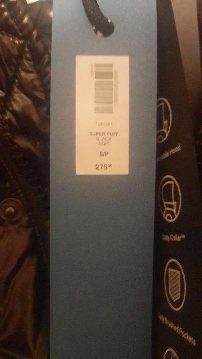 TNA The Super Puff Vest - Black, Size S image indicator(3)