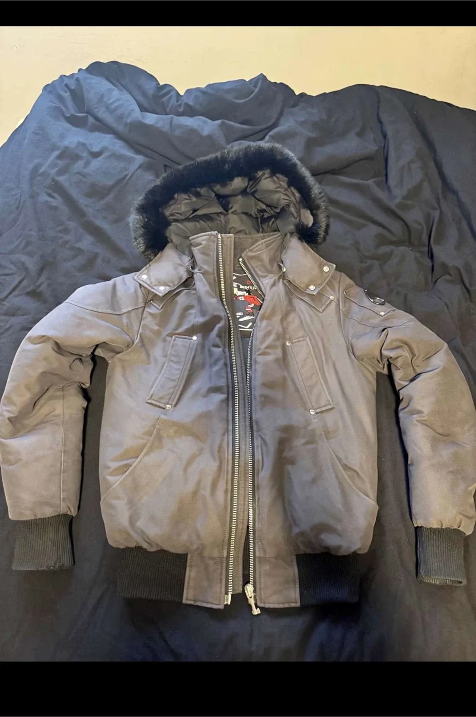 Moose Knuckles Bomber Jacket - Grey