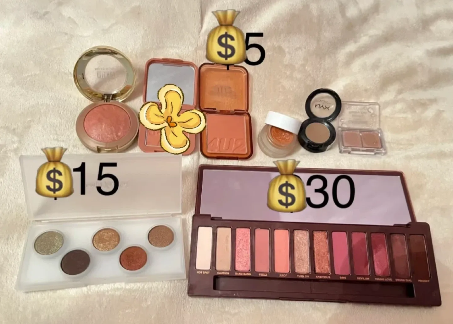 Makeup Bundle: Milani, 4U2, NYX, Urban Decay