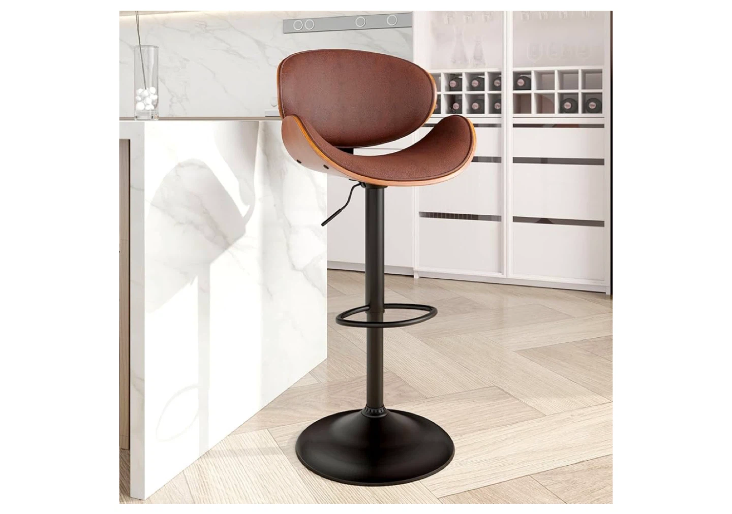 Adjustable Height Swivel Bar Stool “$110 for two”