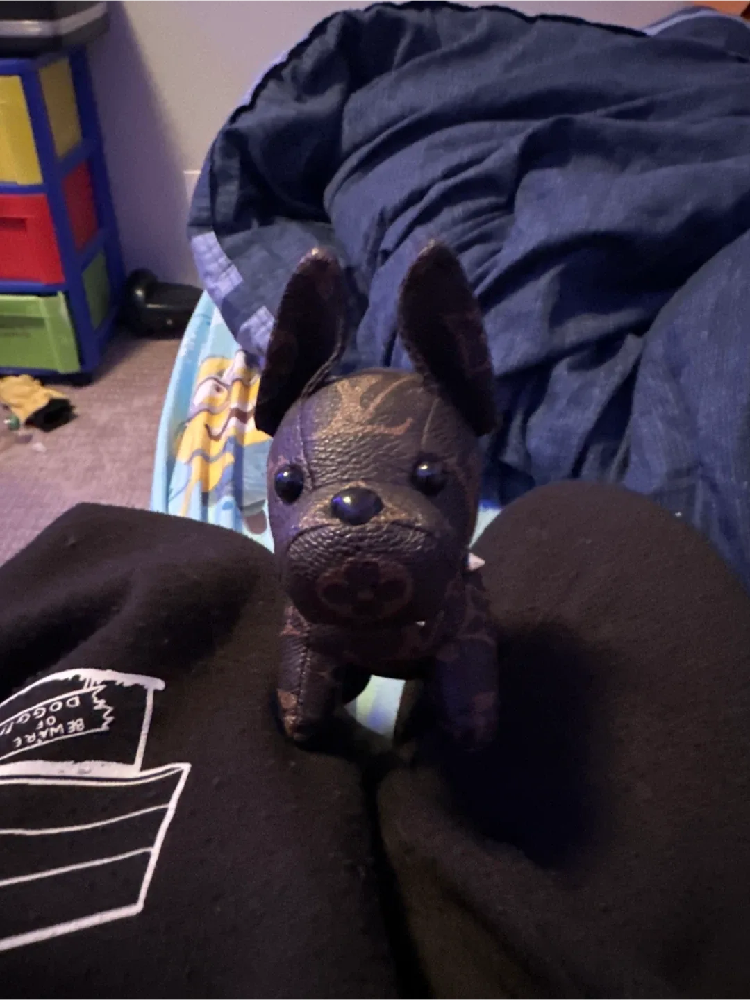 Louis Vuitton Dog Bag Charm Key Chain image indicator(3)