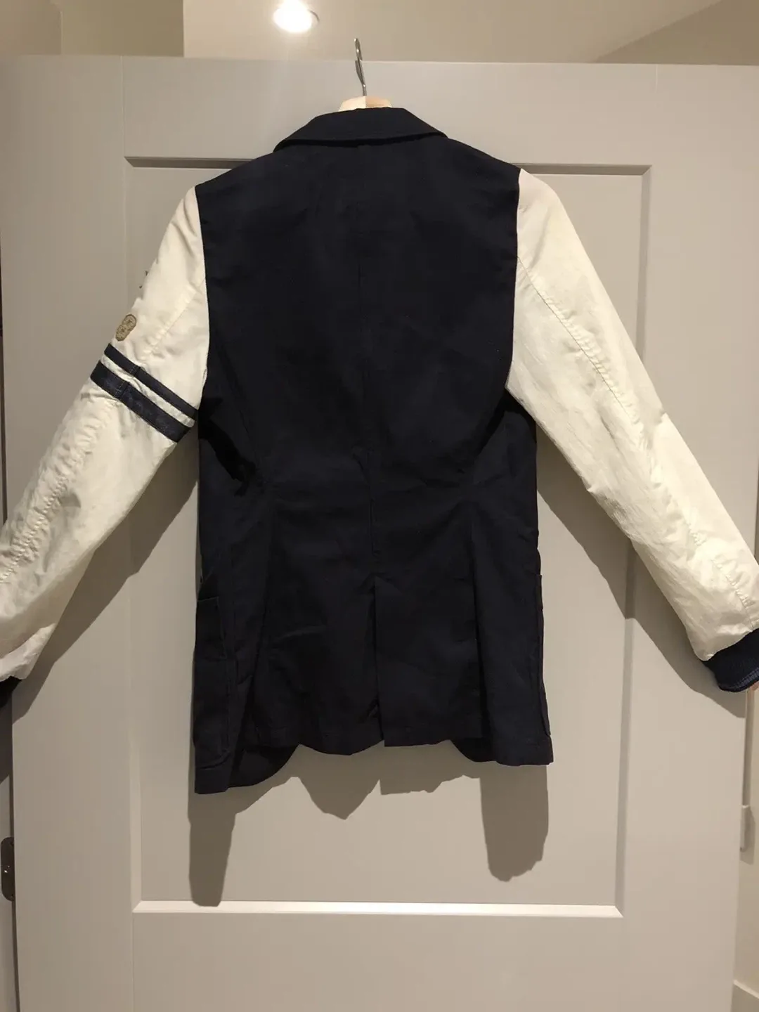 Rare Vintage DIESEL Varsity Jacket/Blazer Navy & White - Size M image indicator(3)