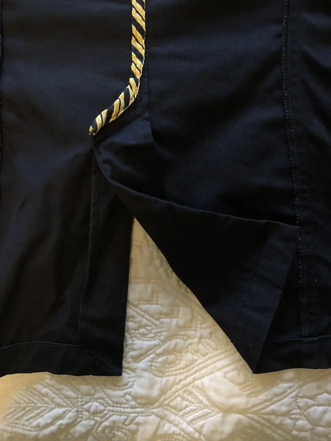 Rare Vintage DIESEL Varsity Jacket/Blazer Navy & White - Size M image indicator(7)