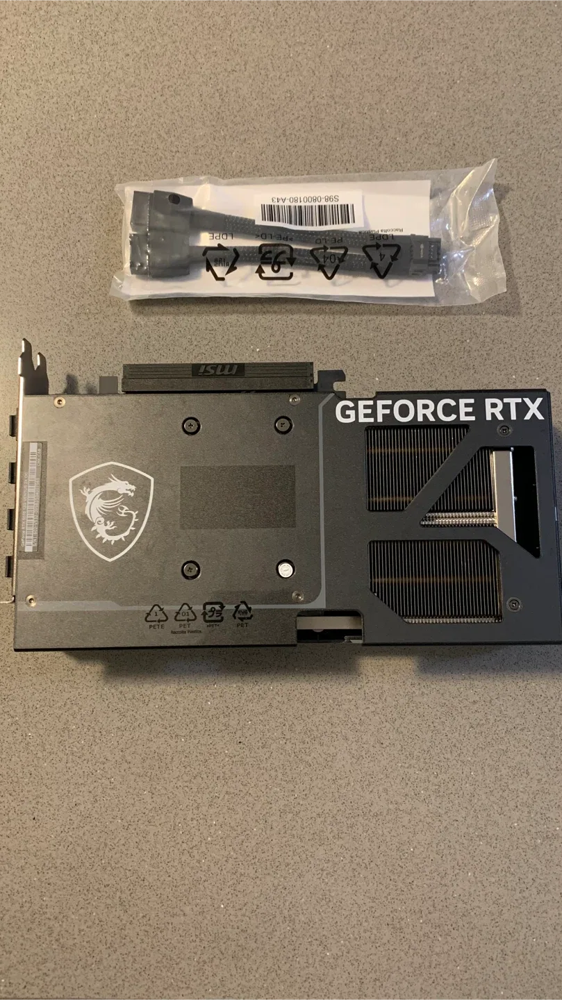 MSI RTX 5070 12G Ventus 2X OC Graphics card - Brand New image indicator(2)