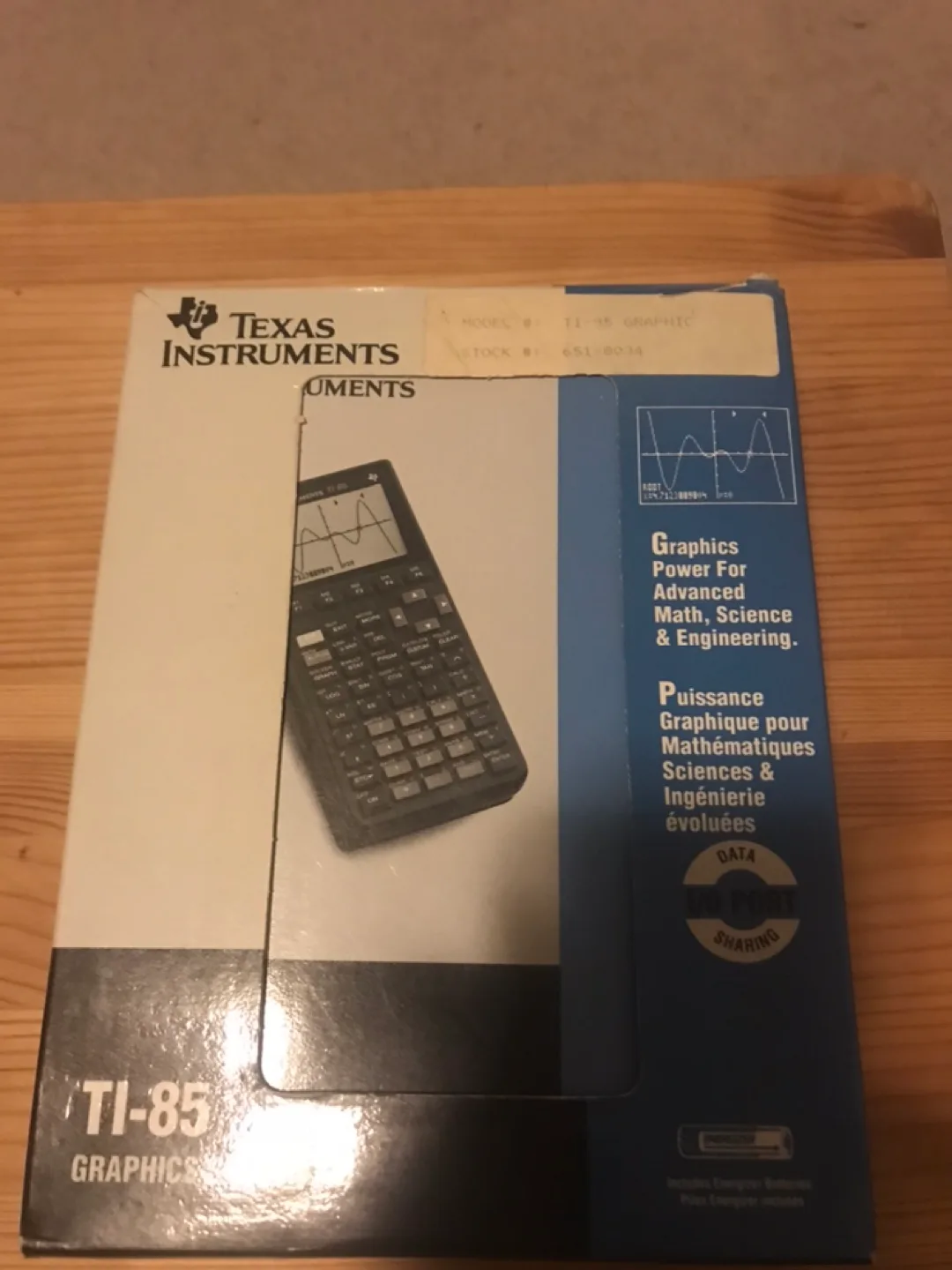 Texas Instruments TI-85 Graphic Calculator