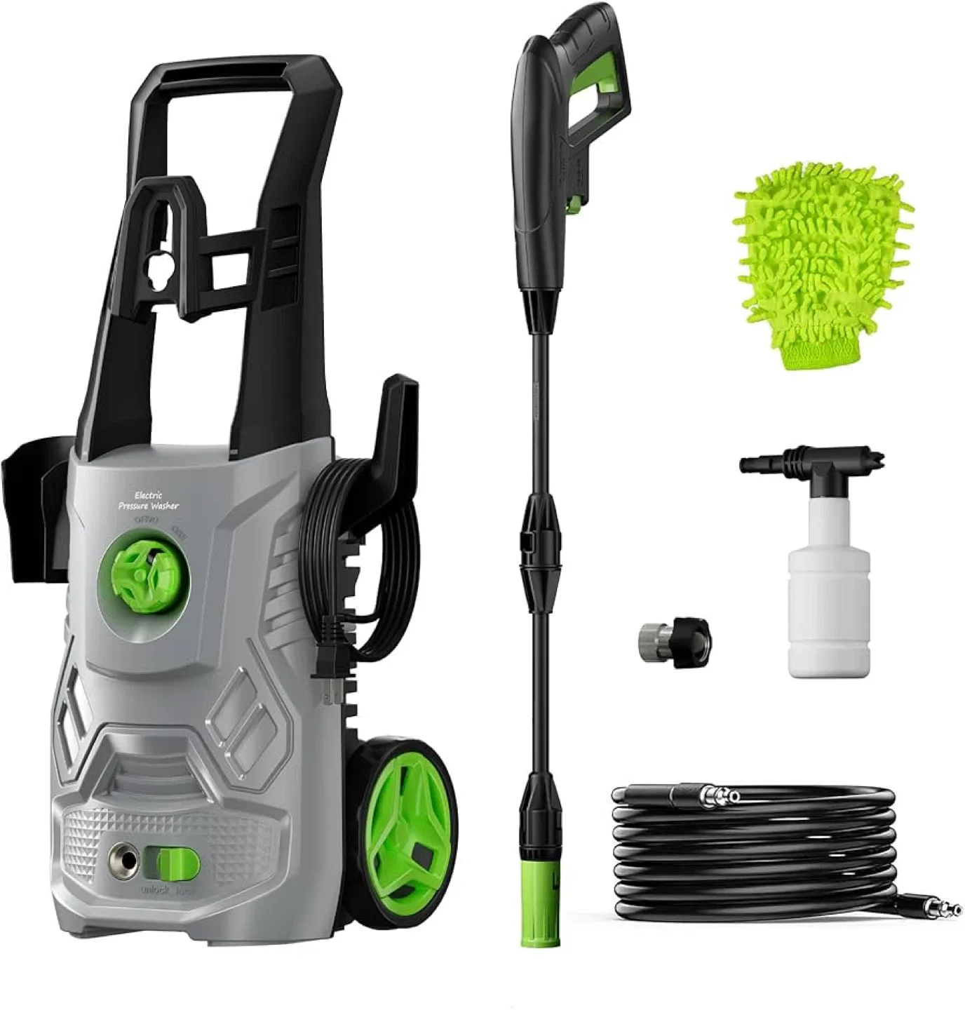 1600W Heavy Duty Pressure Washer - Like New!