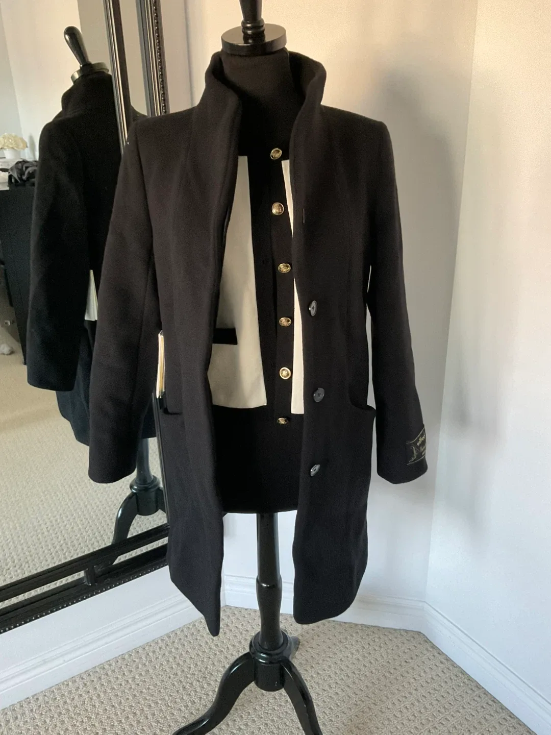 Wilfred The Cocoon Coat - Black xs nwt image indicator(5)