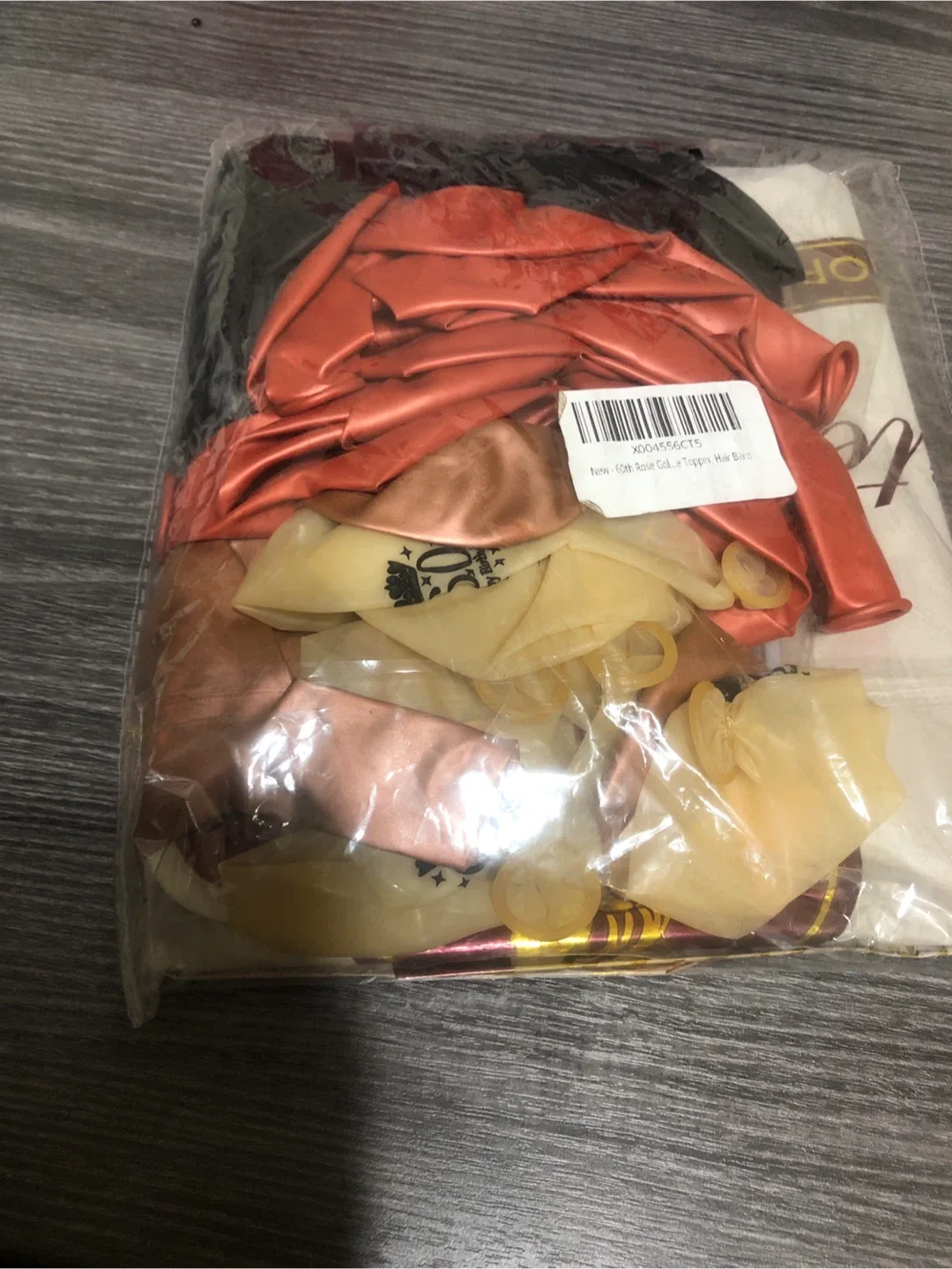 60th Birthday Party Decoration Set - New image indicator(2)