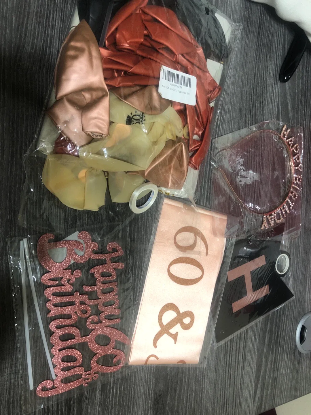 60th Birthday Party Decoration Set - New image indicator(4)