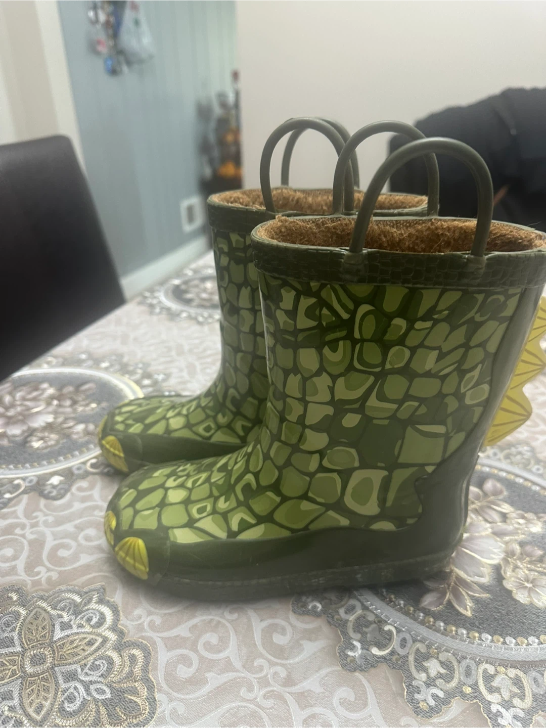 Kids Green Rain Boots - photo 3