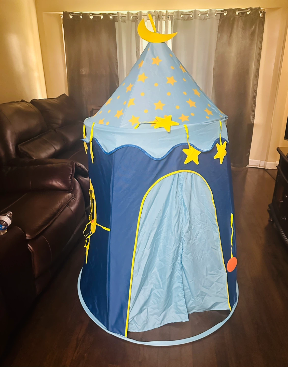 Kids Blue Starry Night Play Tent