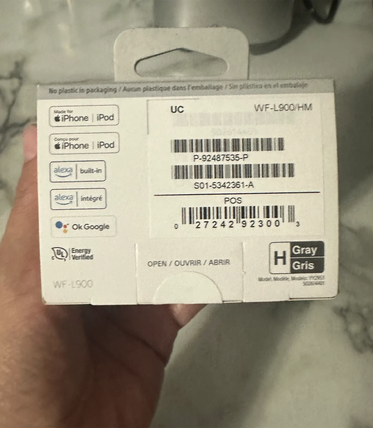 New Sony LinkBuds WF-L900 Gray - photo 2