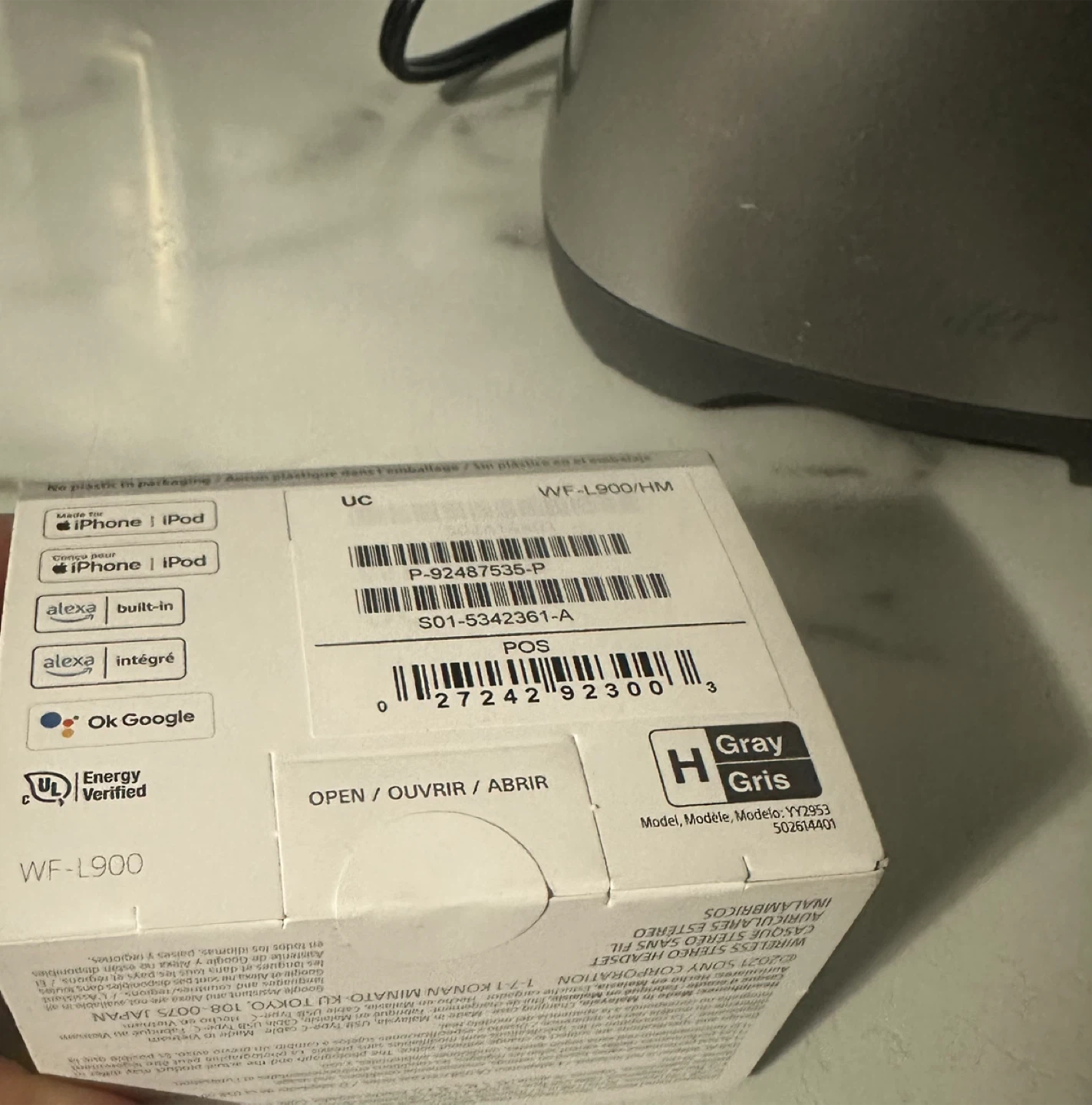 New Sony LinkBuds WF-L900 Gray - photo 4