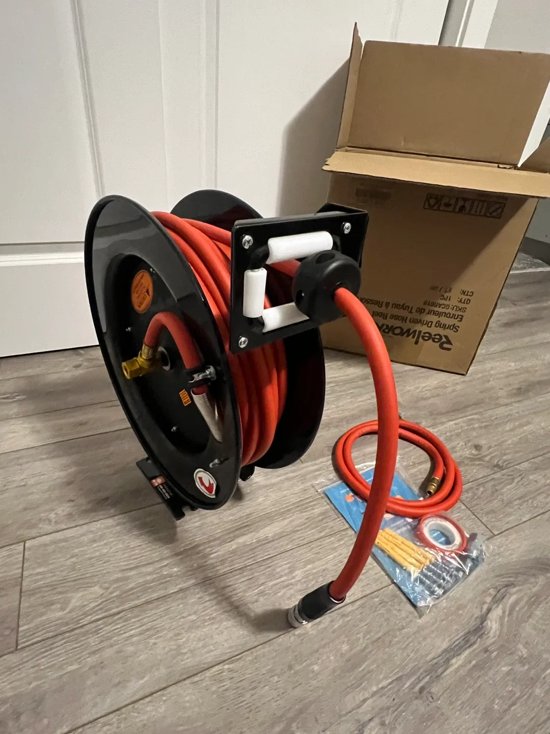 Reelworks Spring Driven Hose Reel