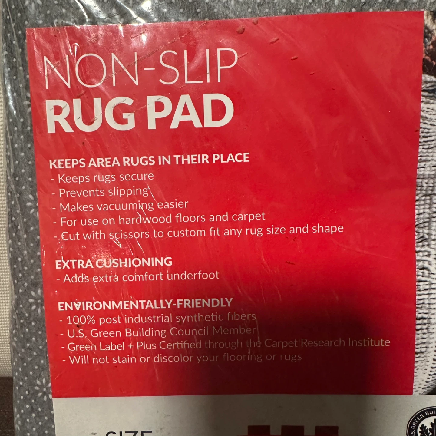 nuLoom Non-Slip Rug Pad 2' x 6' - photo 4