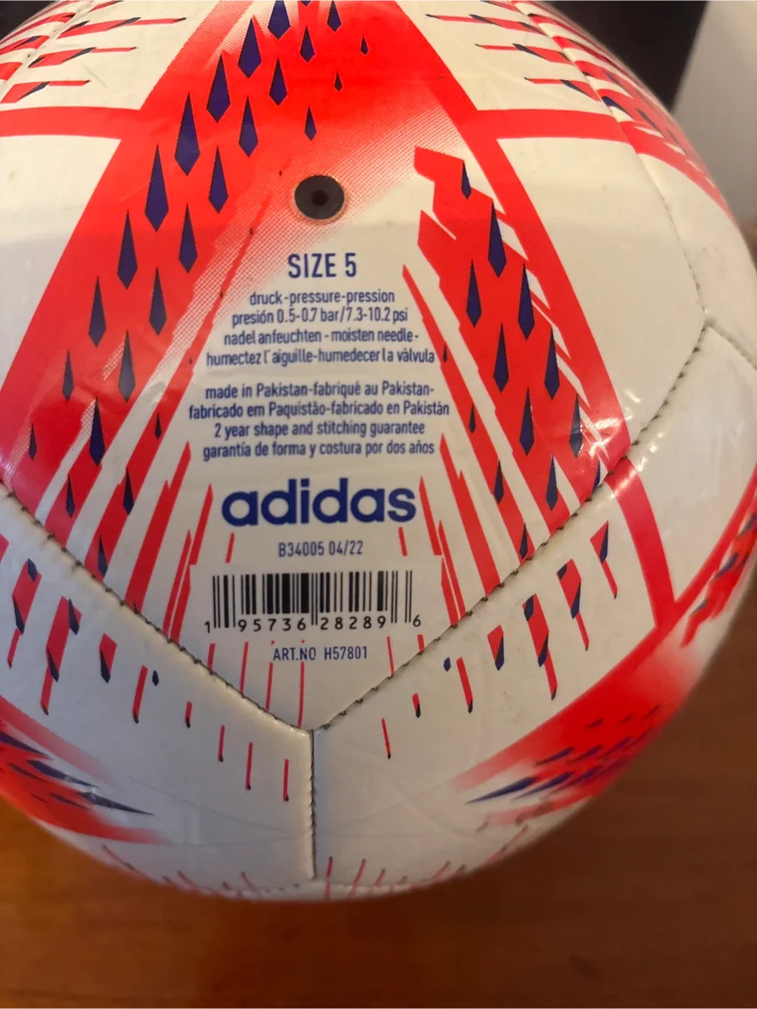 Adidas Al Rihla Club Soccer Ball - Size 5 image indicator(6)