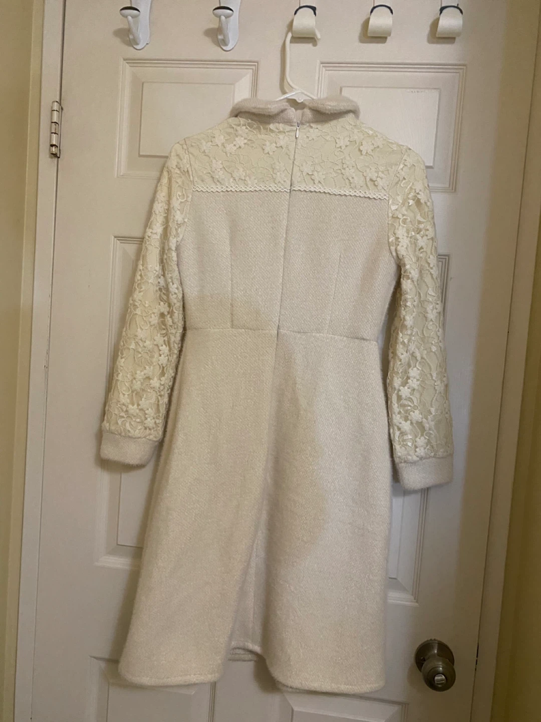 Lace Wool Dress - photo 2