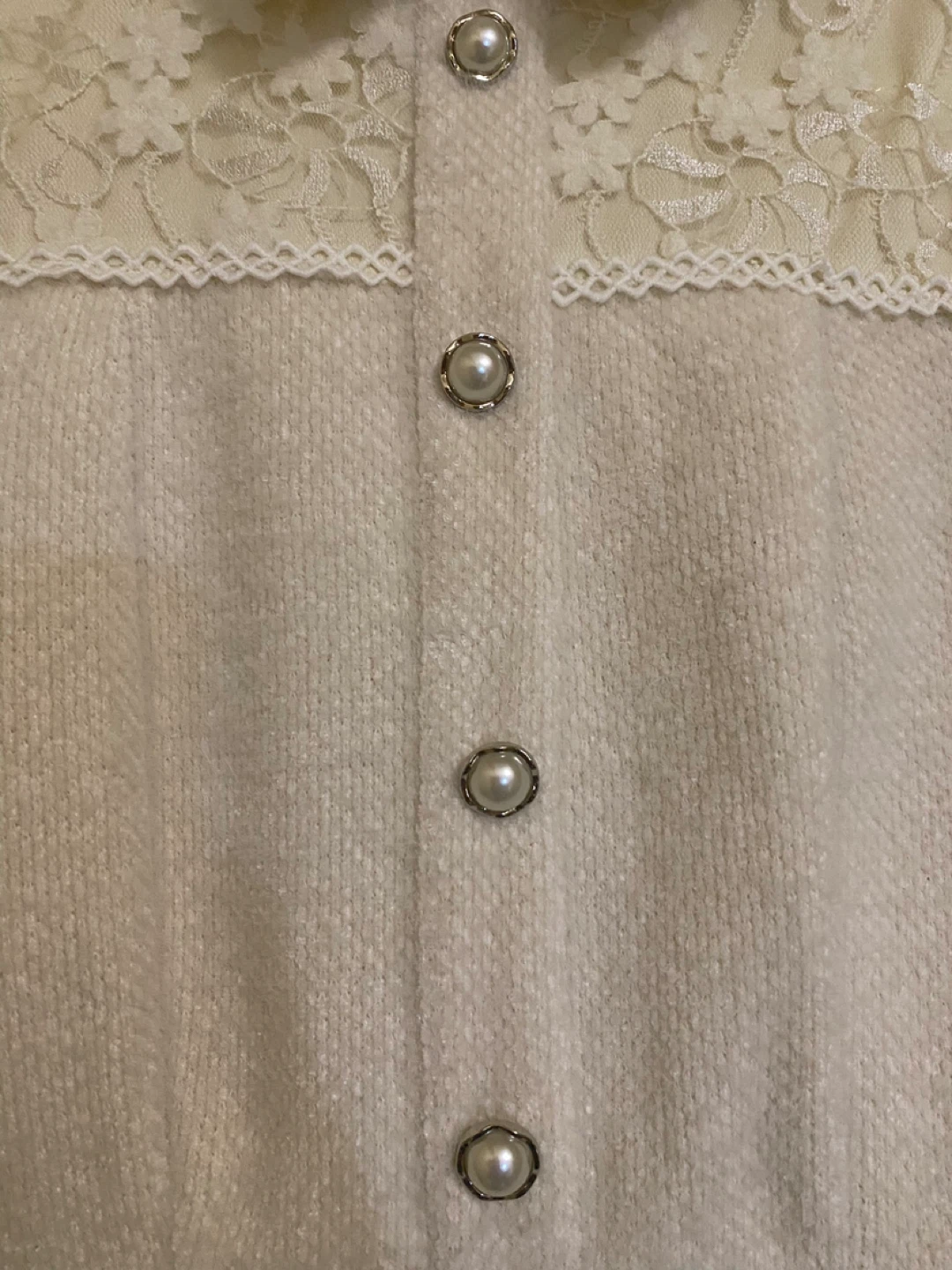 Lace Wool Dress - photo 3
