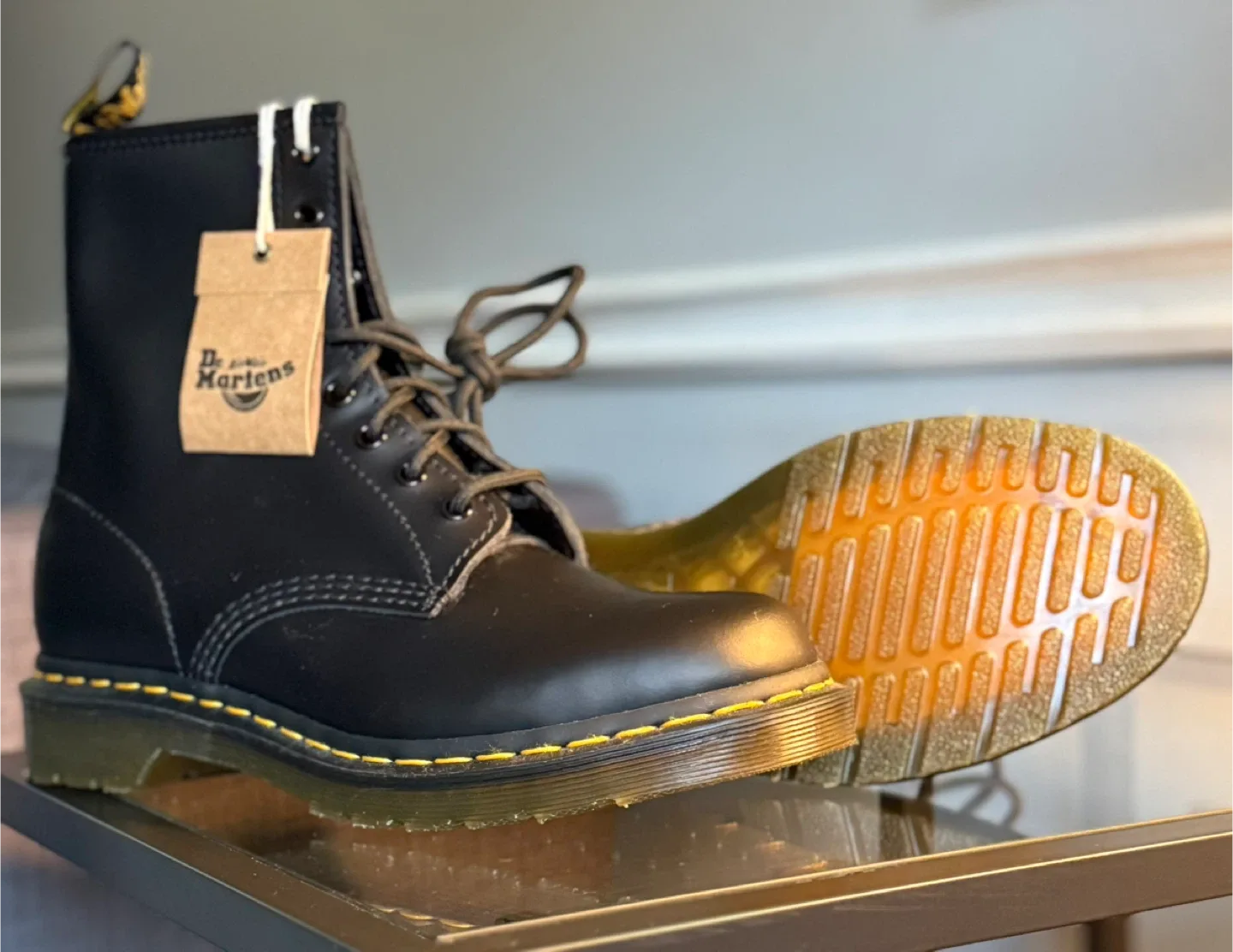 Dr. Martens 1460 Black Leather Boots - New image indicator(3)