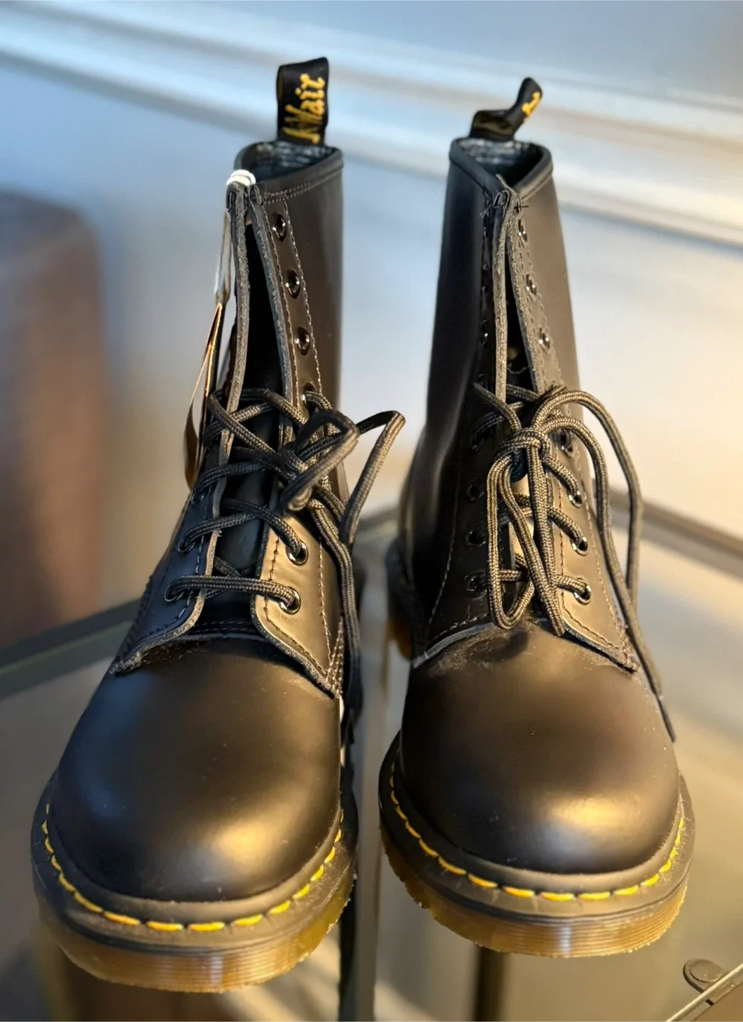 Dr. Martens 1460 Black Leather Boots - New image indicator(2)
