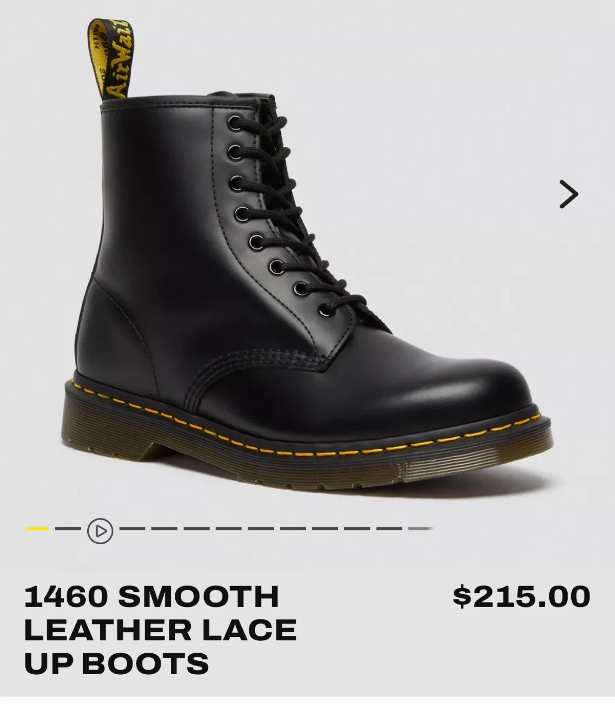 Dr. Martens 1460 Black Leather Boots - New image indicator(8)