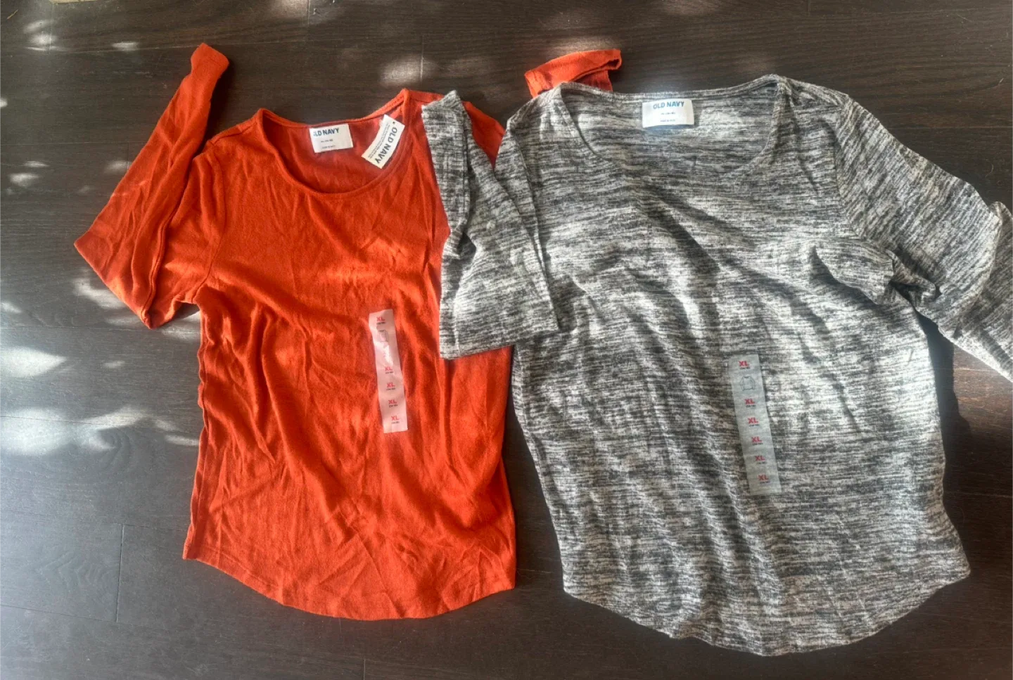 2 new girls XL (14-16) Long Sleeve jersey tops #cleanout