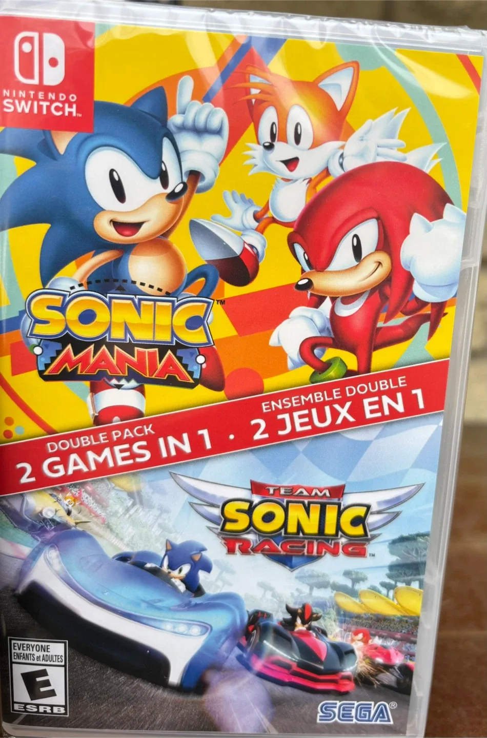 Brand new Nintendo Switch Sonic games 2in1 combo