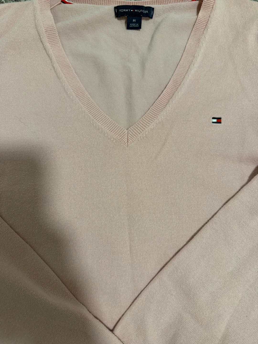 Tommy Hilfiger V-Neck Sweaters, Size S-M image indicator(2)
