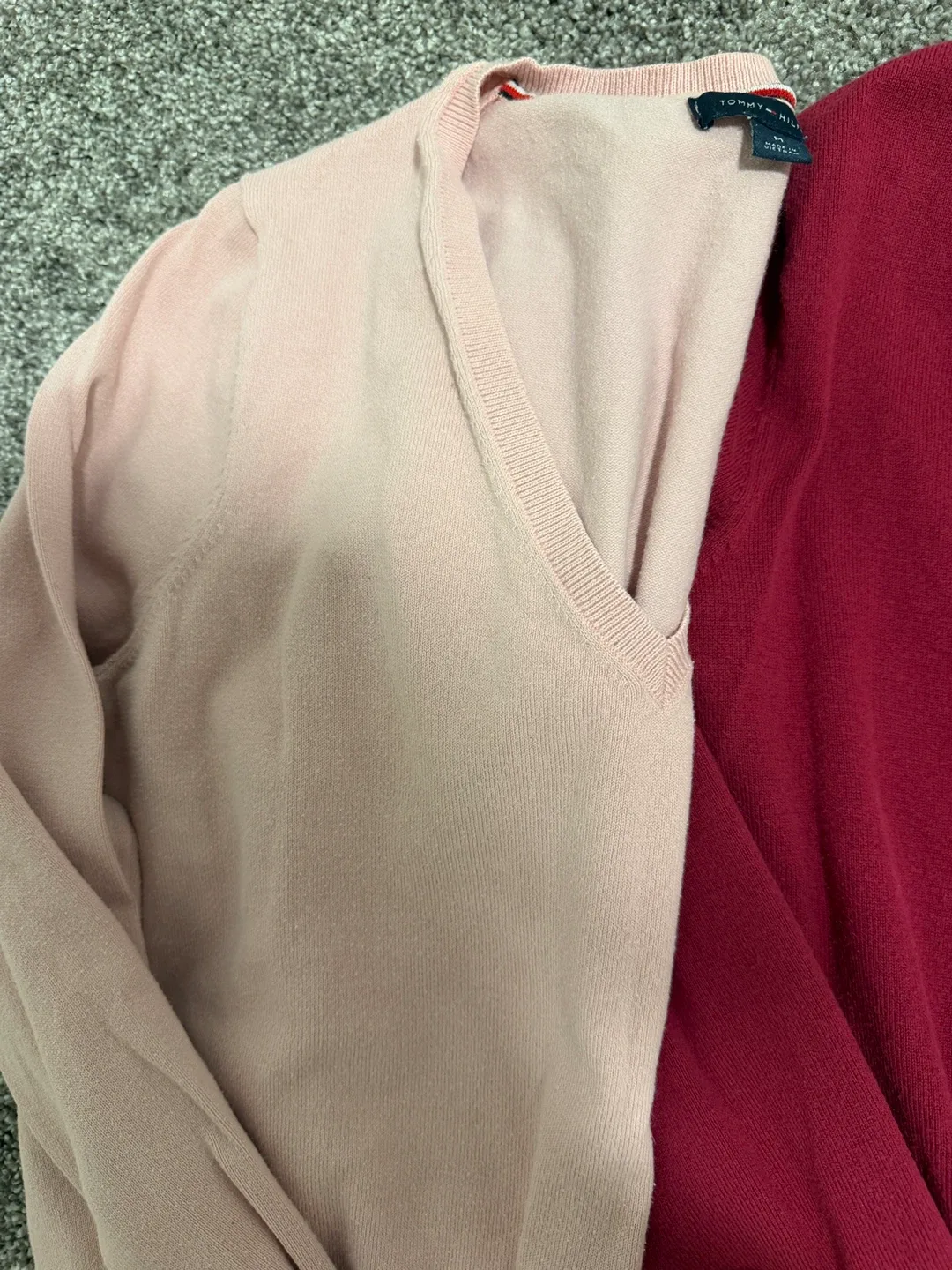 Tommy Hilfiger V-Neck Sweaters, Size S-M image indicator(5)