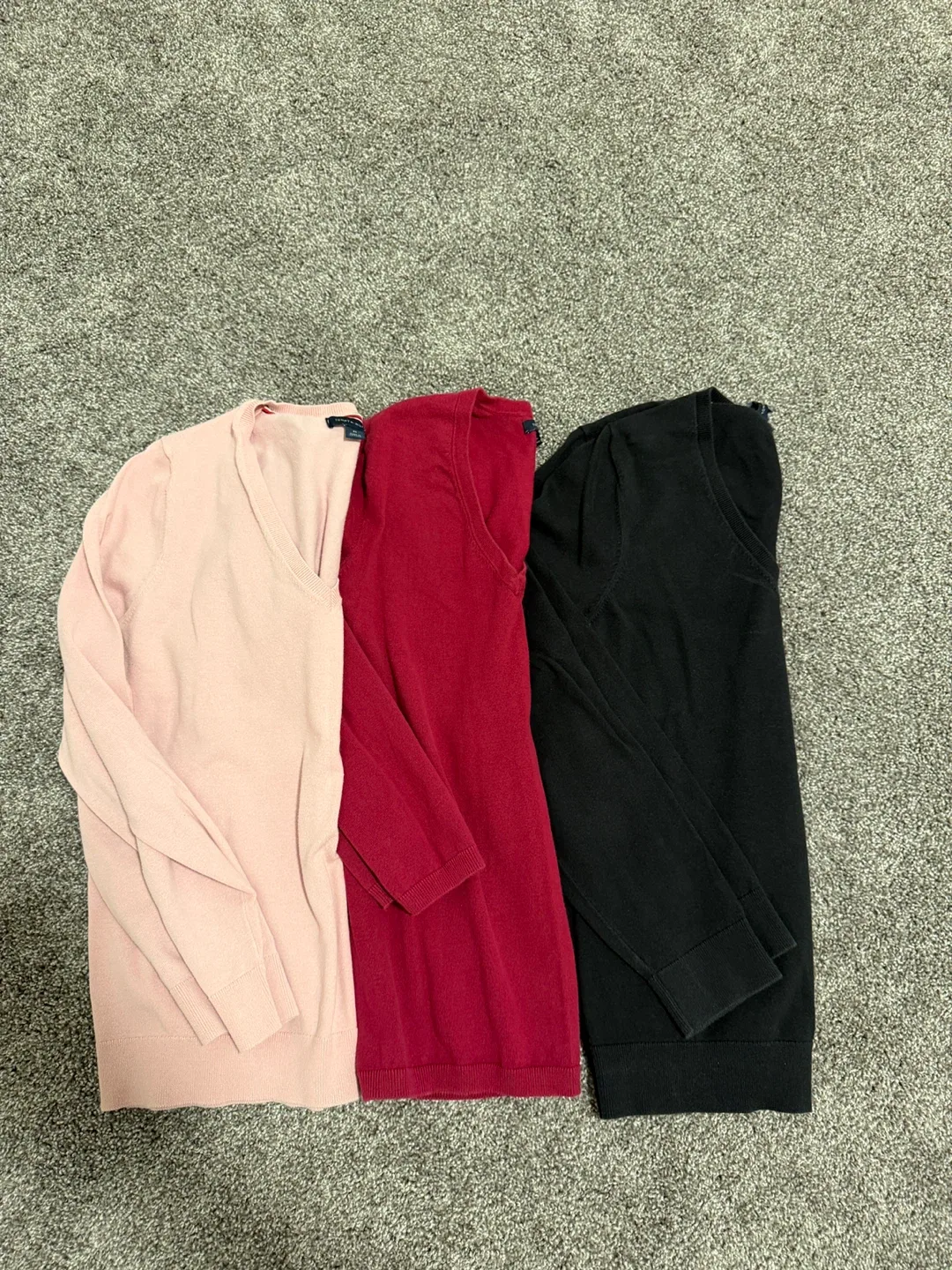 Tommy Hilfiger V-Neck Sweaters, Size S-M image indicator(6)